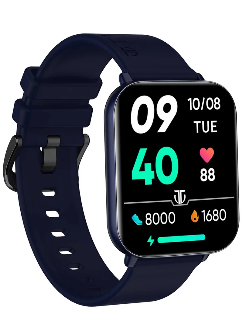 TITAN Titan Smart 2- Touch Screen with Blue Strap, Amoled Display, SpO2 and Always on Display