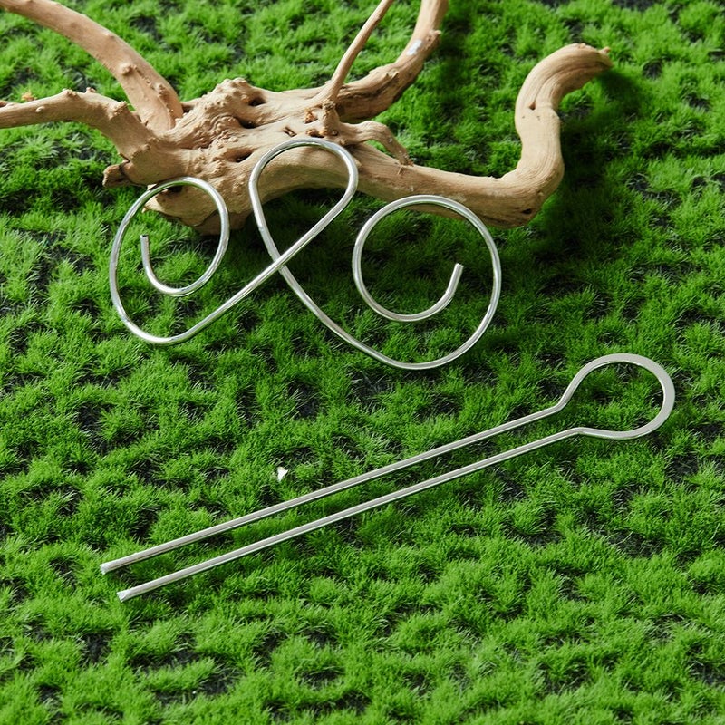 Golden Elegant U Shaped Double Prong Hairpin for Bun Styling Daily Special Occasions - Image 5