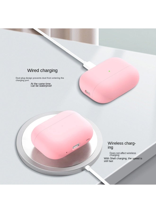 حافظة متوافقة مع AirPods Pro 2 غلاف حماية سيليكون Apple AirPods Pro 2 - Image 2