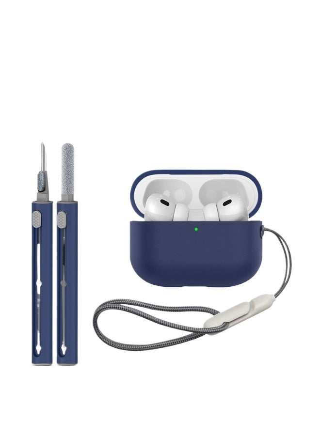 حافظة متوافقة مع AirPods Pro 2 غلاف حماية سيليكون Apple AirPods Pro 2 - Image 1