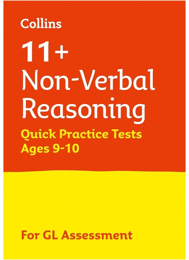 11+ Non-Verbal Reasoning Quick Practice Tests Age 9-10 (Year 5): For the 2024 Gl Assessment Tests  - Image 1