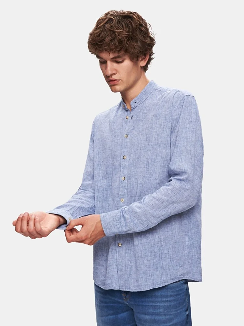 ال تي بي Blue shirt