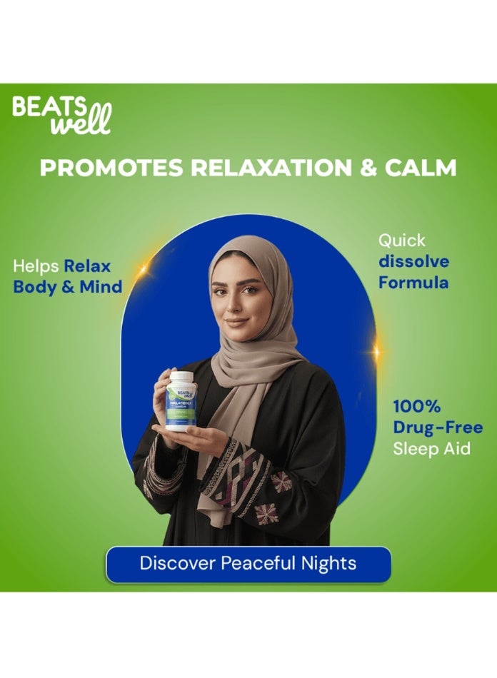 BeatsWell بياتسويل ميلاتونين 3 مجم - 100 كبسولة - Image 3