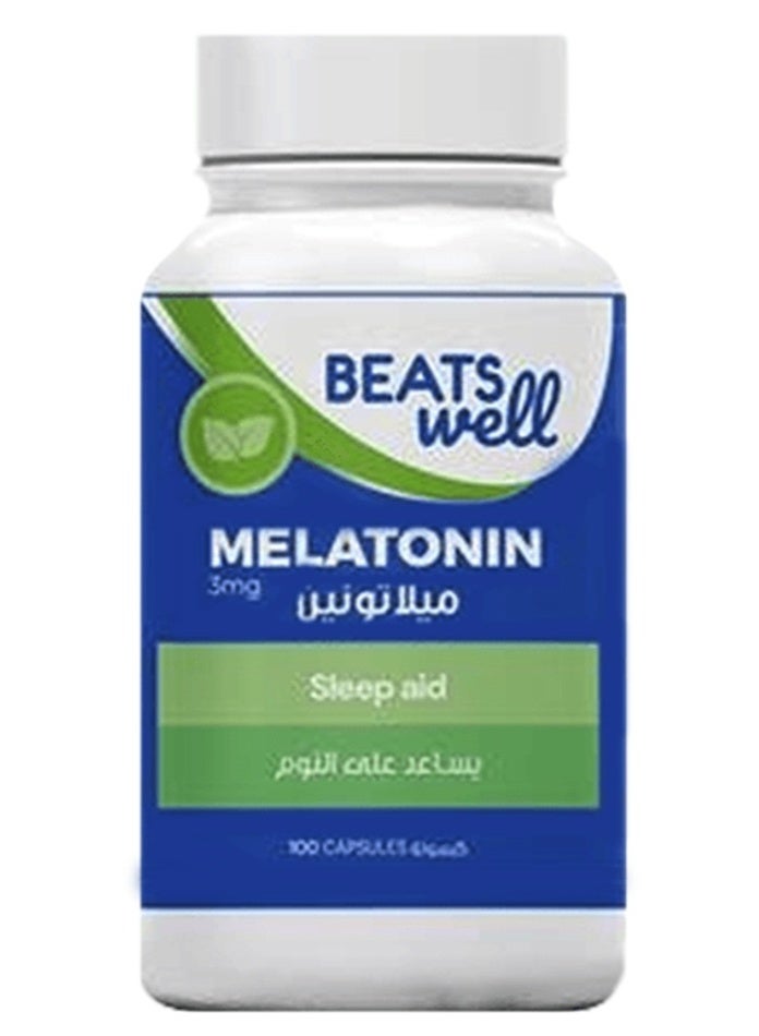 BeatsWell بياتسويل ميلاتونين 3 مجم - 100 كبسولة - Image 4