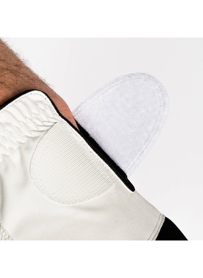 Inesis Inesis BY DECATHLON,Men Golf Resistance Glove Right Handed Black And White  - Image 2