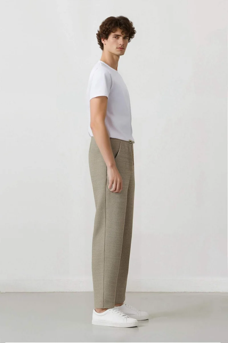 Defacto  Three Pocket Wide Leg Pants for Men | Best Price UAE