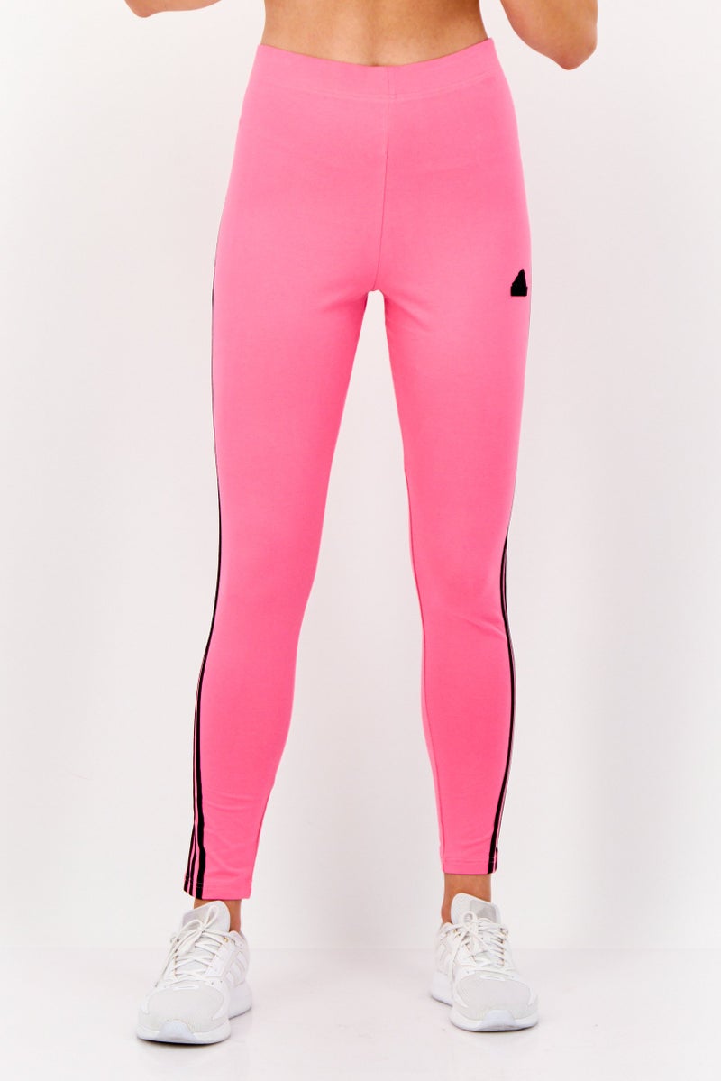 Adidas ليغينغز تدريب رياضية للنساء، وردي - Image 1