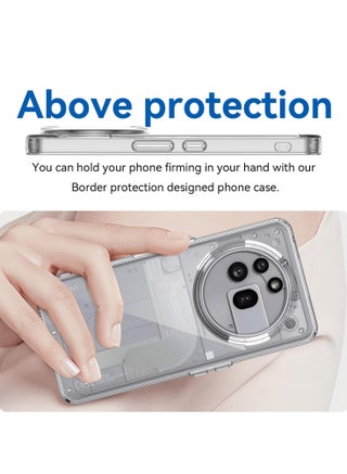 Nothing Phone 3A Pro 5G Case Cover Anti-Scratch Shockproof Case Crystal Clear Soft Silicone Protective Cover for Nothing Phone 3A Pro 5G 6.7-inch - view 2