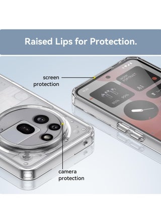 Nothing Phone 3A Pro 5G Case Cover Anti-Scratch Shockproof Case Crystal Clear Soft Silicone Protective Cover for Nothing Phone 3A Pro 5G 6.7-inch - view 5