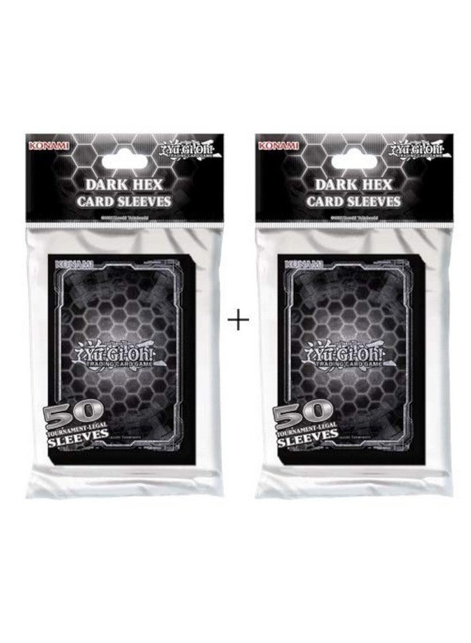 Yu-Gi-Oh! Yu-Gi-Oh!: Dark Hex Card Sleeve (2 Pack) - Image 1
