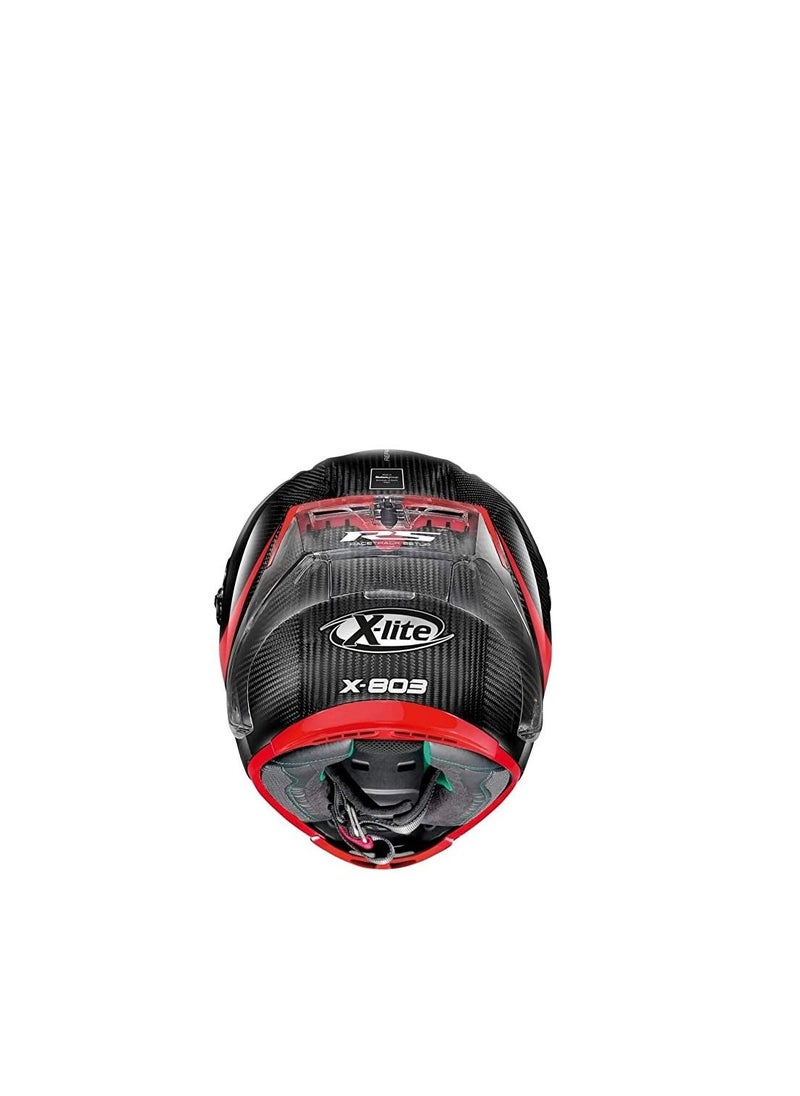 X-Lite - X-Lite X-803 RS Ultra Carbon 013 Hot Lap Racing Motorcycle Helmet - Image 1