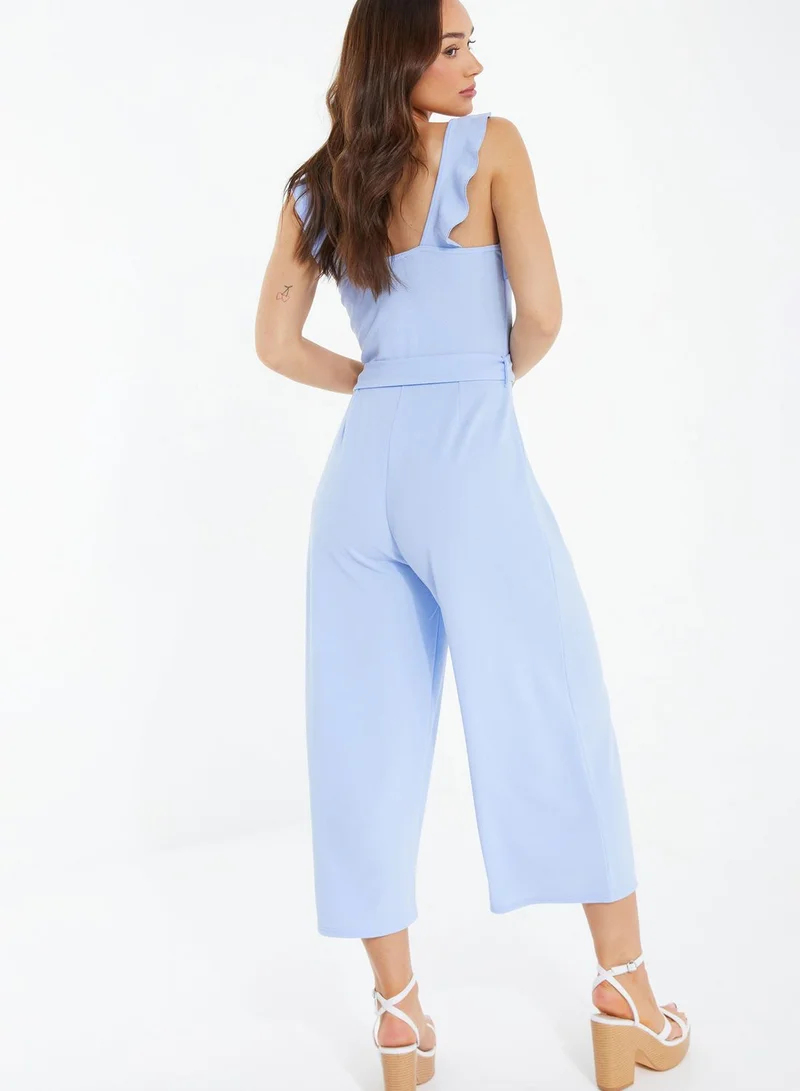 QUIZ Wide Leg Jumpsuit