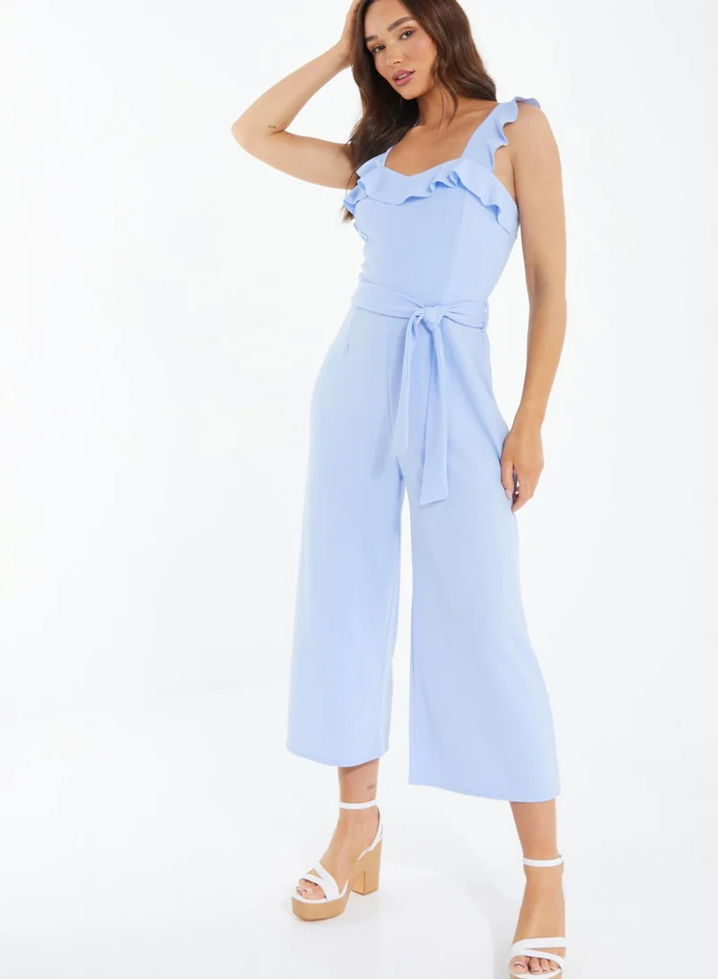 QUIZ Wide Leg Jumpsuit