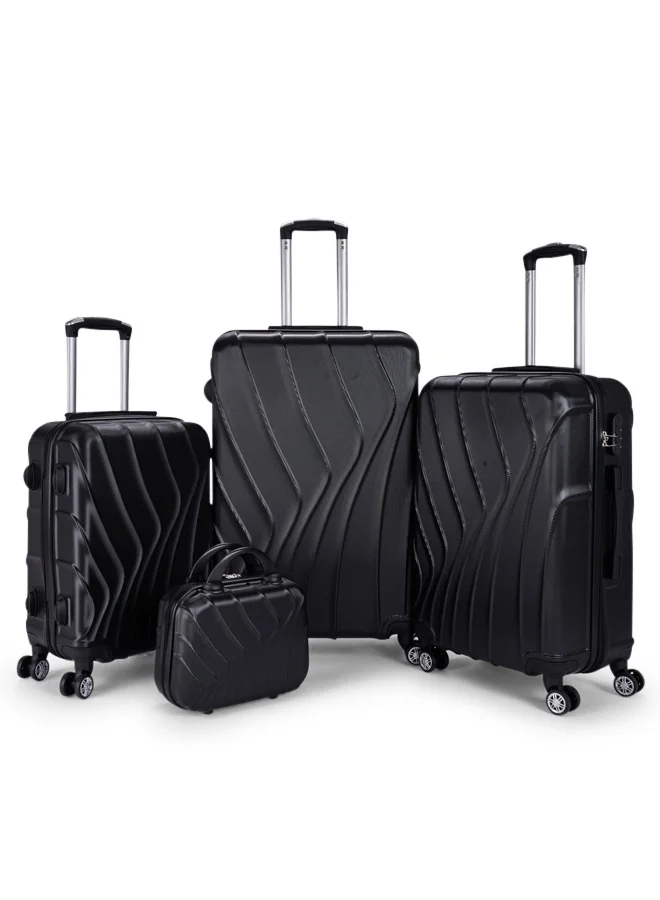 LIMRA Travel bags from limra 4-piece set Black