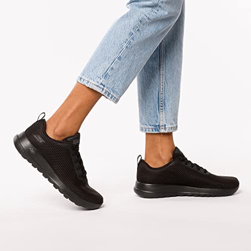 SKECHERS حذاء سكيشرز للنساء جو ووك جوي باراديس، أسود، 8.5 W US - Image 2