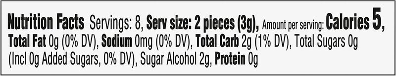 Trident White Sugar Free Gum - Wintergreen Flavor - Image 2