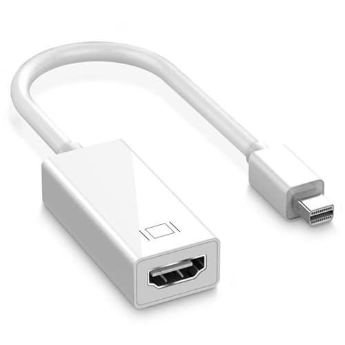 ATEVON Mini DisplayPort to HDMI Adapter – Pack of 2 Mini DP Male to HDMI Female Converter Cable for Monitor, Projector, TV, Compatible with MacBook, Laptop, PC, Full HD 1080p Output (Black) - Image 5