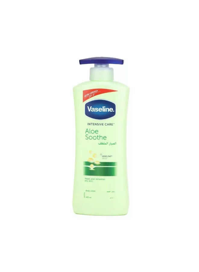 Vaseline Vaseline Aloe Soothe Intensive Care Vaseline Jelly Body Lotion- 400ml - Image 1