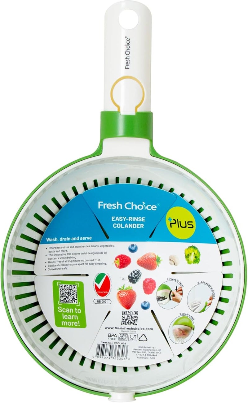 Fresh Choice Easy-Rinse Colander - Image 1