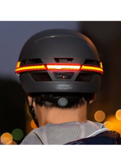 Adult Smart Bike Helmet with Brake Warning Lights, One-Click Voice Command, Bluetooth Speaker, and Walkie-Talkie Function - Safe Riding Helmet for Electric Bike, Scooter, and Bicycle - pzsku/ZE0867D38E6199ADD02C3Z/45/_/1722411590/8181cd7c-a256-4950-b1ea-f2bdfb0402a3