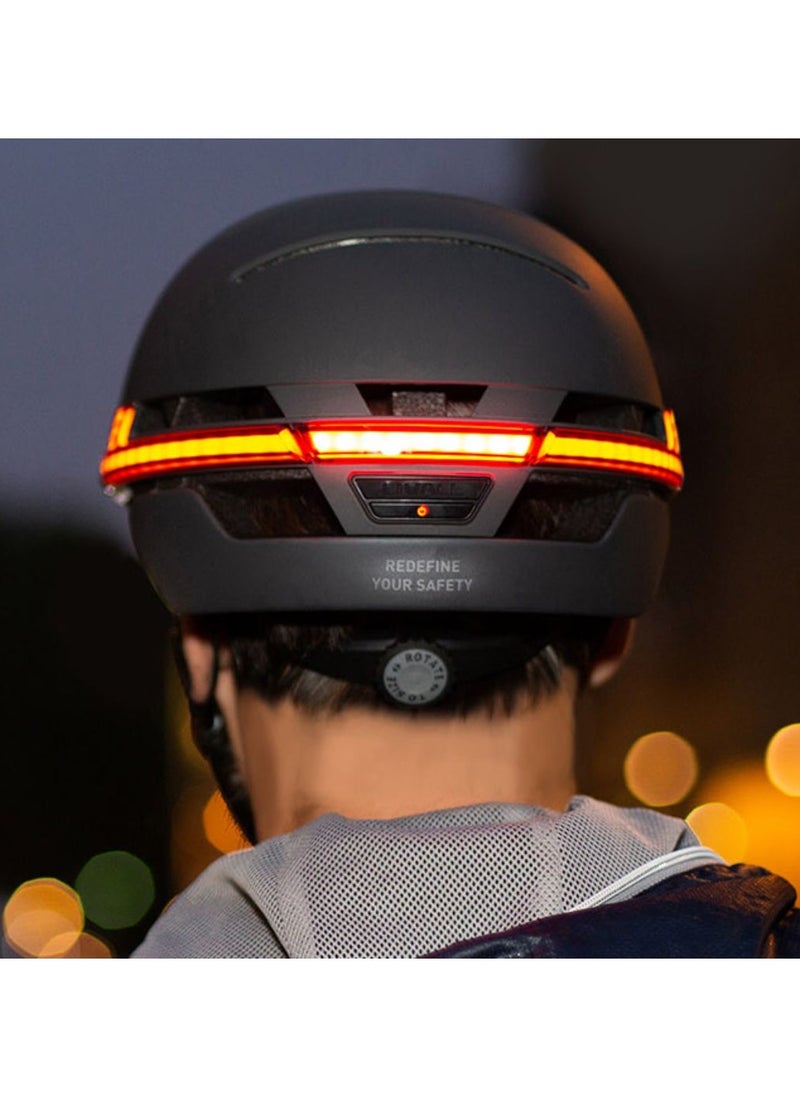 Generic - Adult Smart Bike Helmet with Brake Warning Lights, One-Click Voice Command, Bluetooth Speaker, and Walkie-Talkie Function - Safe Riding Helmet for Electric Bike, Scooter, and Bicycle - Image 1