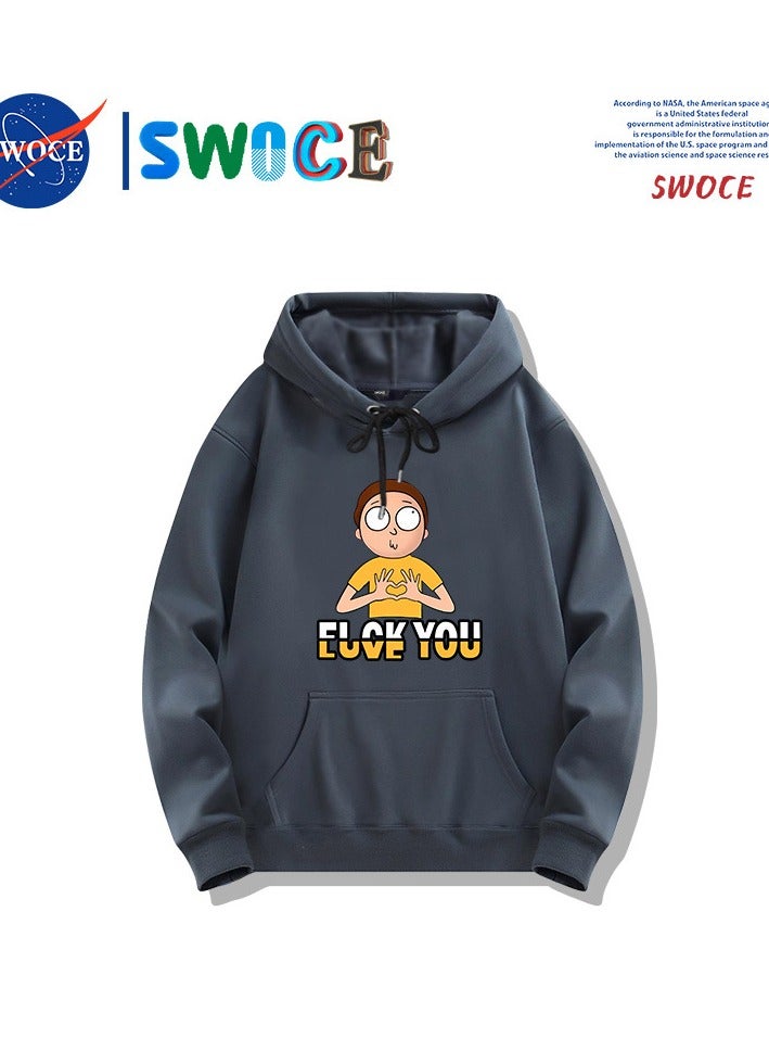 SWOCE Fashionable And Trendy Men's Hooded Sweatshirt  - Image 1