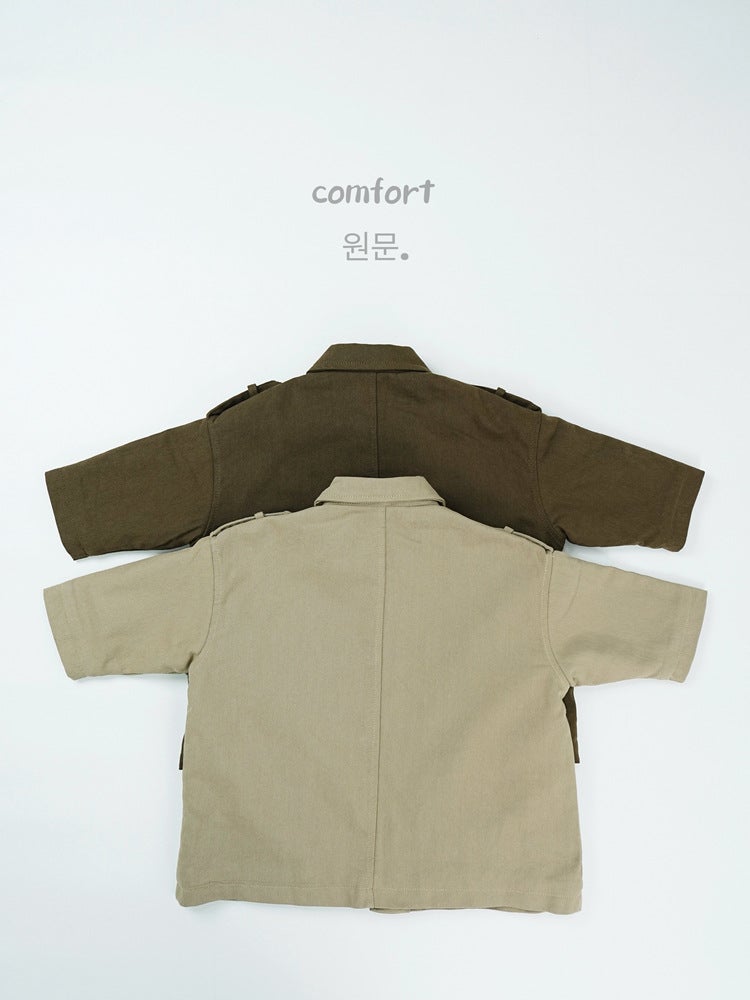 Children'S Cotton-Padded Jacket Mid-Length Korean Style Overalls Winter Coat Thickened Warm Men'S And Women'S Baby Velvet Jacket Overcoat - Image 4