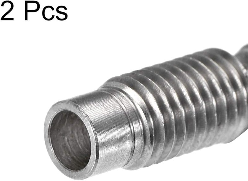 M6 x 22.5mm Extruder 1.75mm Neck Tube for V6 Makerbot 3D Printer Pack of 2 - Image 4