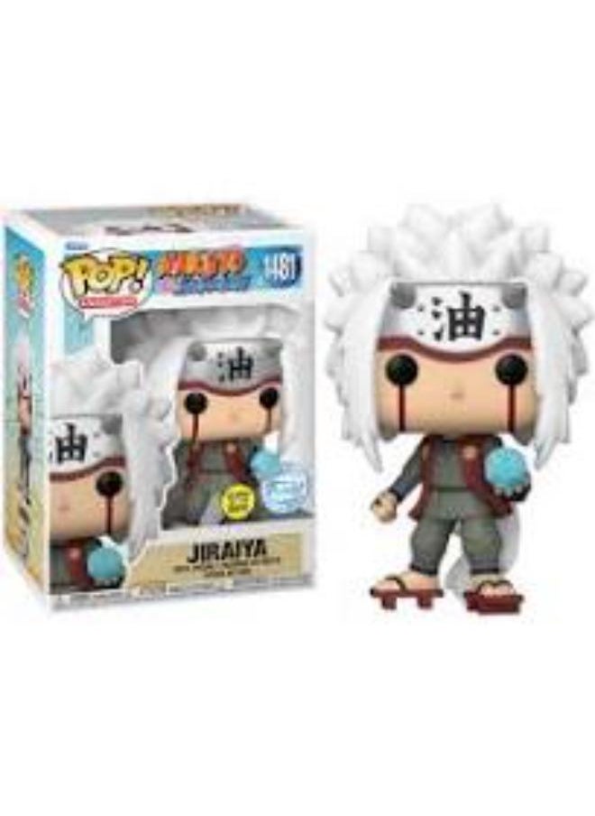 Funko - Pop! Anime :  Naruto - Jiraiya with Rasengan (GW)(Exc) - Image 1