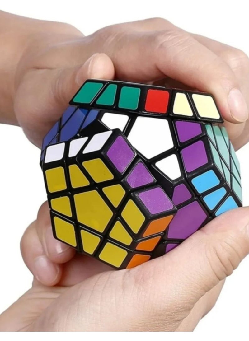 Toyfest Stars Pentagon Mind and Intelligence Cube Game 9X9X9 cm  - Image 1