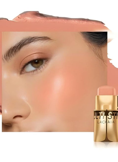 Long-Lasting  Cheek And Lip Tint - Lightweight And Moisturizing Makeup Glow Color Bounce Blush #04
