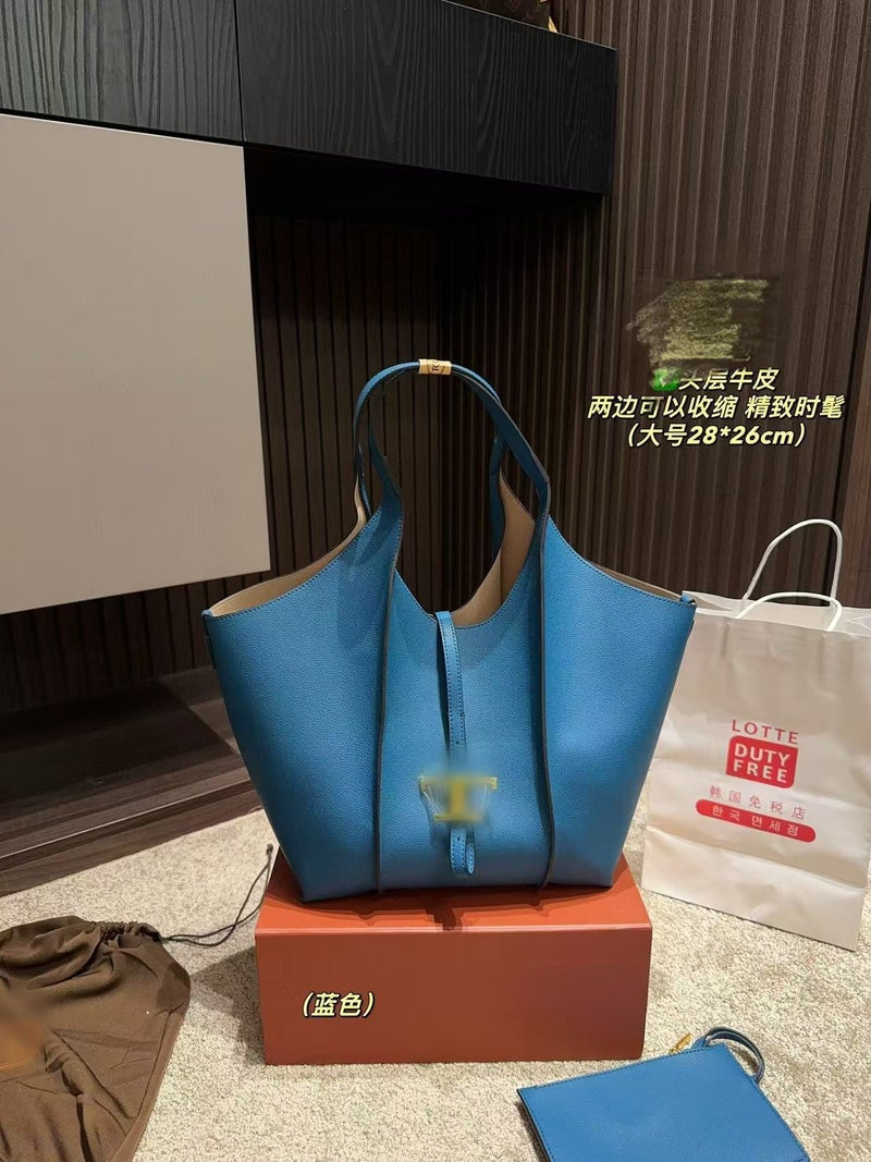 Tod New Arrival Vegetable Basket Large Capacity Bucket Bag Commuter Bag Women'S Arrival Handbag Oblique - Image 4