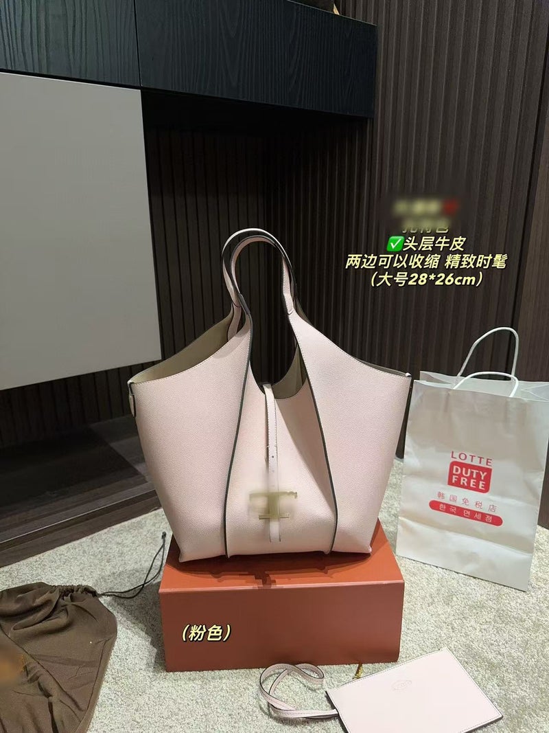 Tod New Arrival Vegetable Basket Large Capacity Bucket Bag Commuter Bag Women'S Arrival Handbag Oblique - Image 5