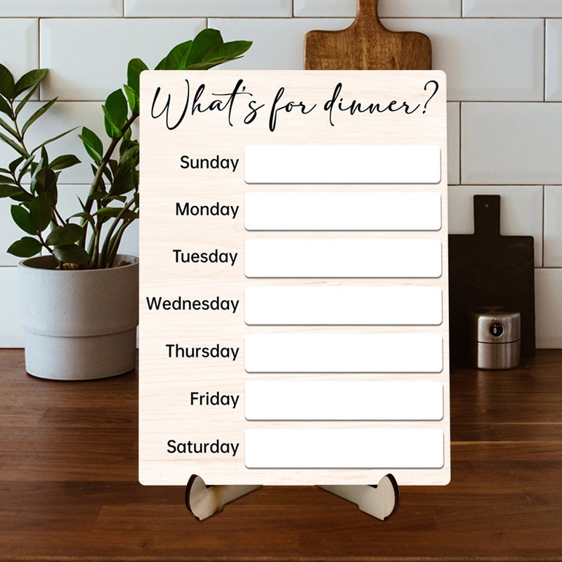 2 Sets of Writing Magnetic Board Sheet Kitchen Fridge Board Home Fridge Menu Board Dry Erase Board - Image 4