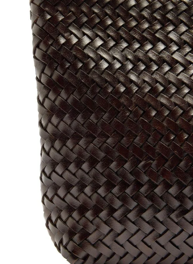 PARFOIS Handbag With Braided Leather