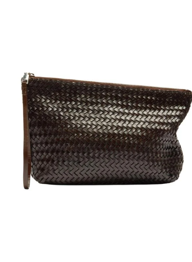 PARFOIS Handbag With Braided Leather