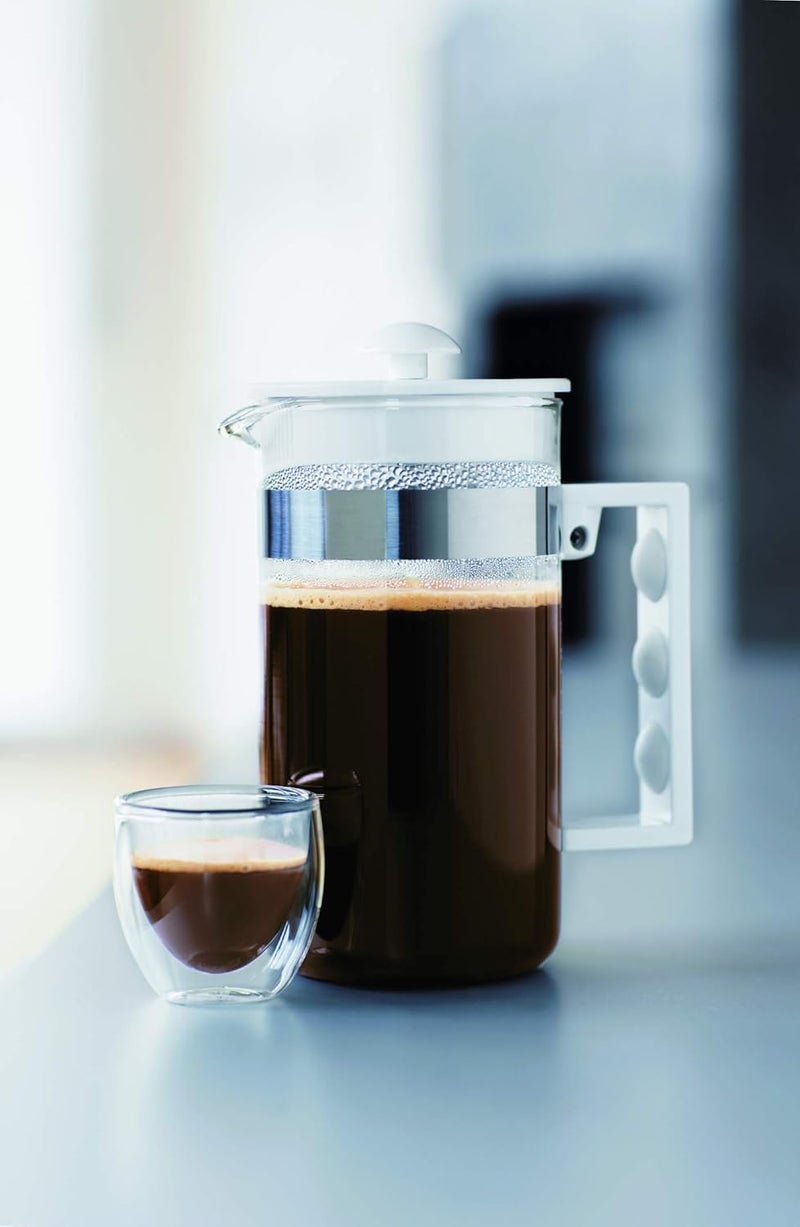 bodum Double Walled Glasses Pack of 6 PAVINA - 80ml Espresso Cups - Dishwasher Safe Thermal Cup - Mouth-Blown Borosilicate Glass - Image 5