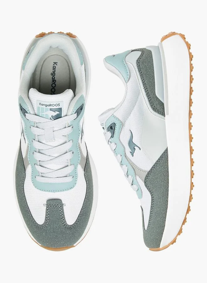 kangaROOS Women'S Panelled Lace-Up Sports Shoes