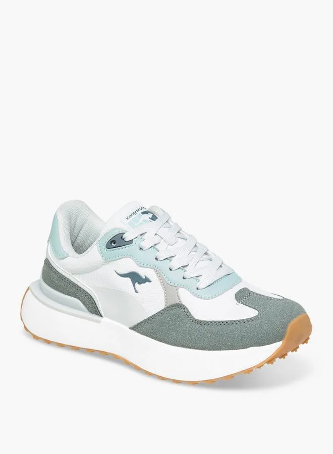 kangaROOS Women'S Panelled Lace-Up Sports Shoes