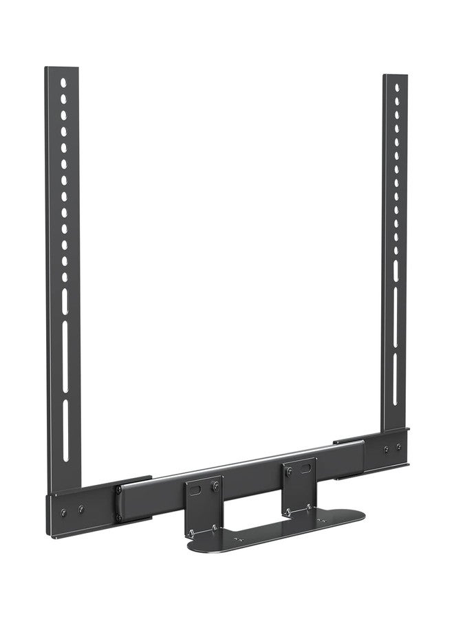 Mounting Dream Soundbar Mount with Easy Access Design for SONOS Beam, SoundBar Bracket with Sliding Block Fits TV up to VESA 600x400mm, Compatible with The Beam Constructed of Duty Aluminum Profile - Image 1