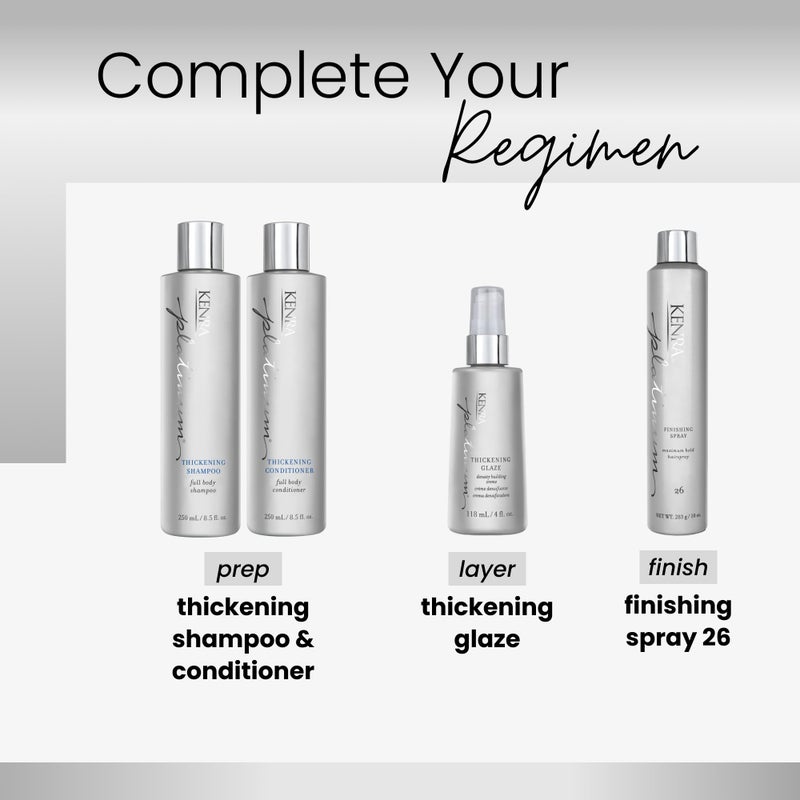 Kenra Professional Platinum Thickening Glaze | Volumizing Styler | All Hair Types | 4 fl. Oz (2-Pack) - Image 4