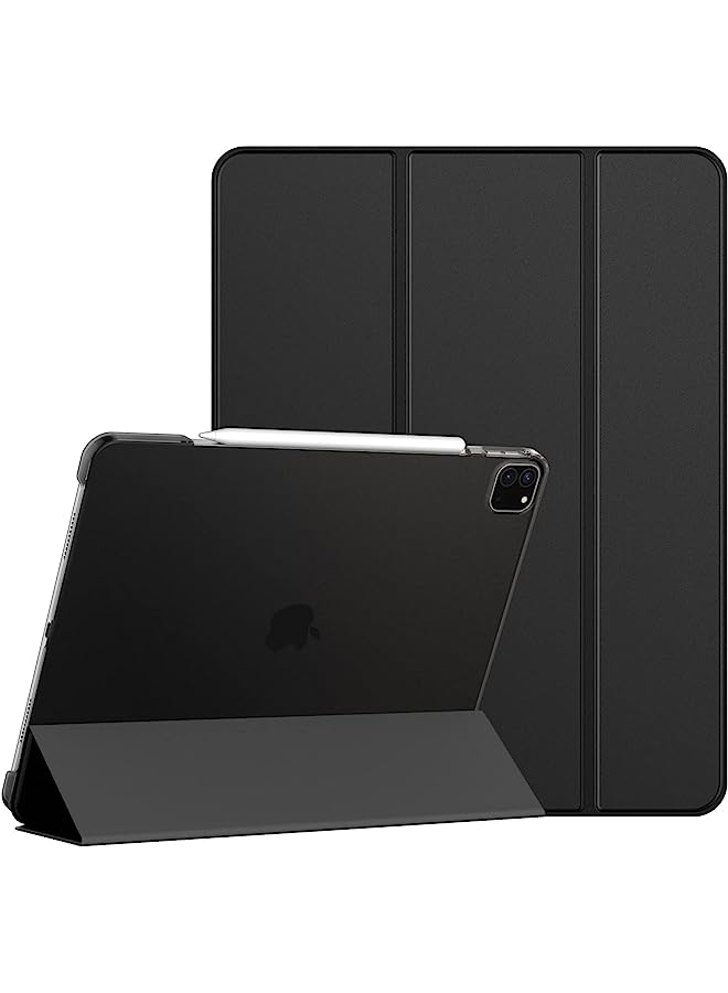 Jetech Case For Ipad Pro 12.9-Inch (6Th/5Th Generation, 2022/2021 Model), Slim Stand Hard Back Shell Smart Cover With Auto Wake/Sleep (Black) - Image 1