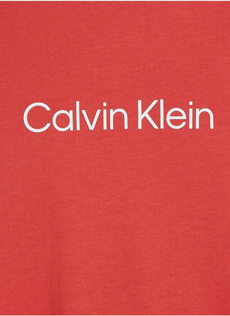 CALVIN KLEIN Logo Crew Neck T-Shirt