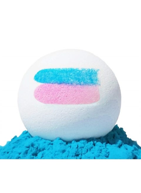 Gender Reveal Bath Bomb. Large 6.5oz Bath Bombs. for Gender Reveal Parties, Baby Showers, etc. (Blue)