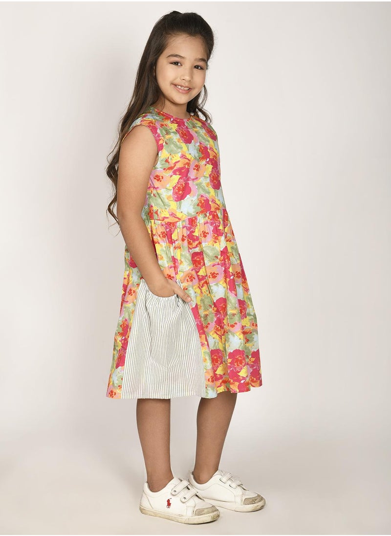 LILPICKS Multi Girls Wear Dresses  - Image 4
