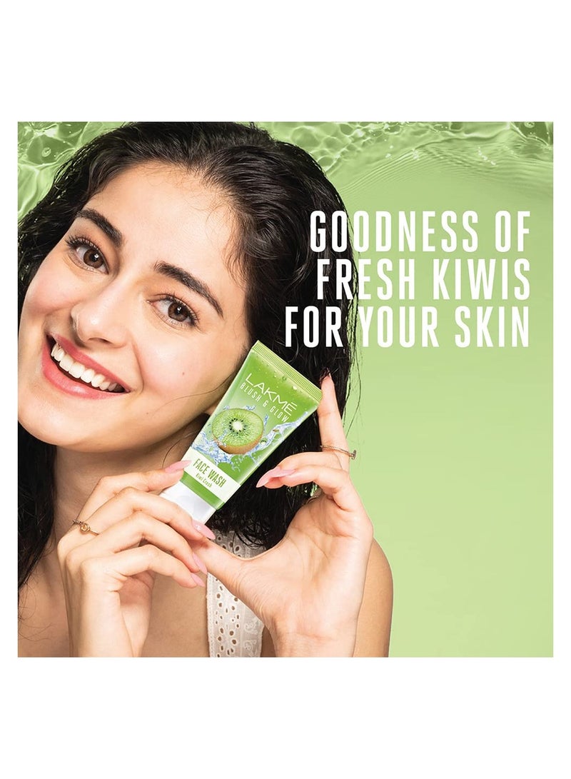 LAKME Lakme Blush Glow Kiwi Freshness Gel Face Wash 100 g - Image 5