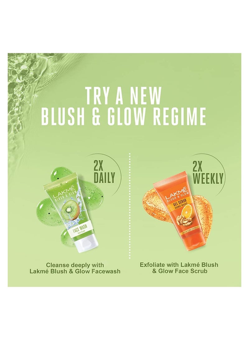 LAKME Lakme Blush Glow Kiwi Freshness Gel Face Wash 100 g - Image 3