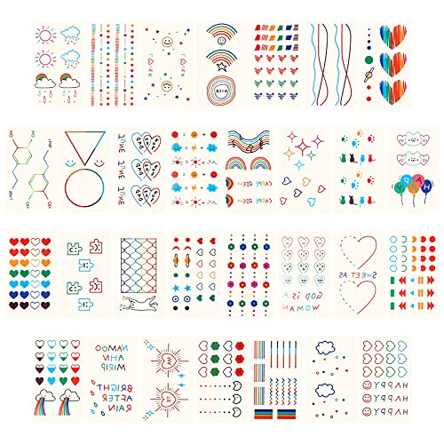 Metker Temporary Tattoos for Kids - 90 Sheets 1000+ Designs | Waterproof Temporary Tattoos toys for Birthday Party Favors, Group Activities | Educational & Safe Skin Art - Image 3