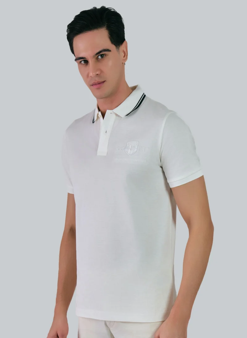 GANT Contrast Tipping Pique Polo