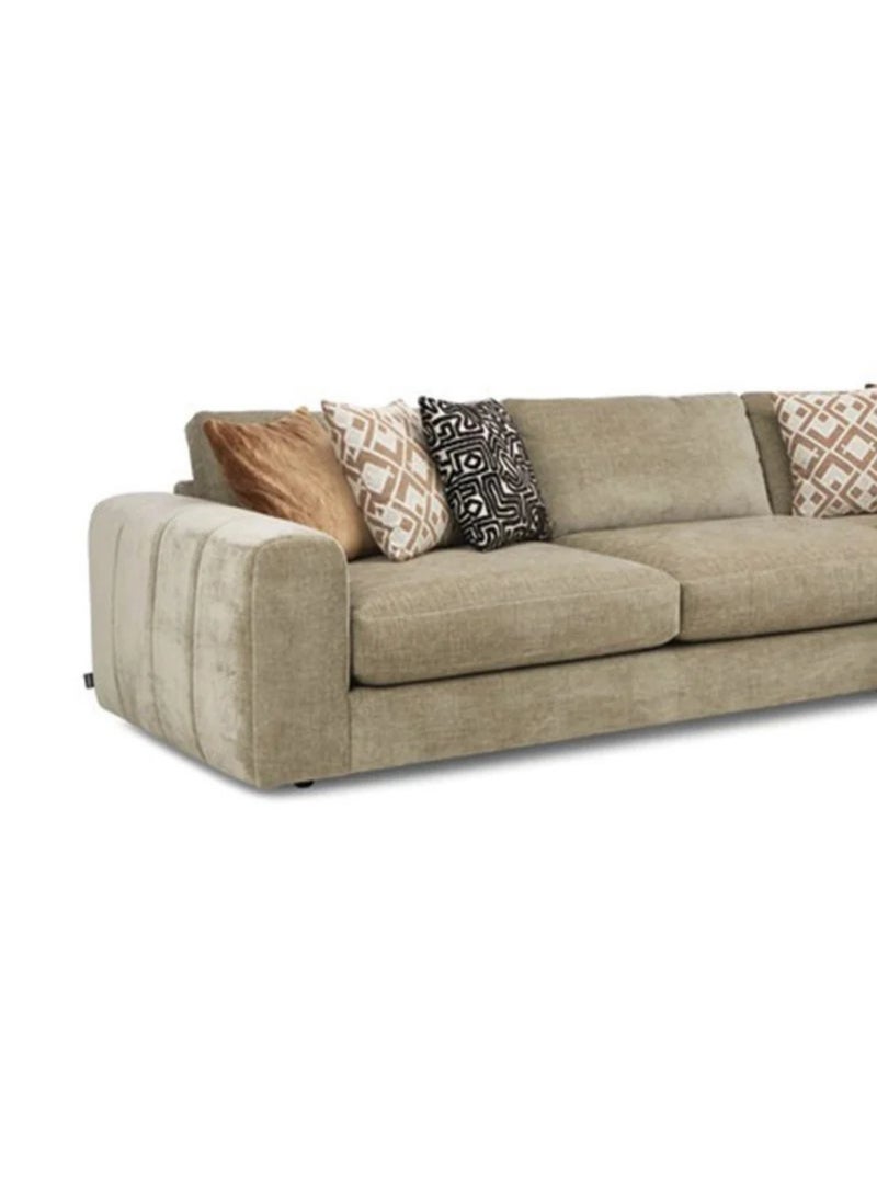 كستم ديكو أريكة تشورلتون المخملية - أريكة مُنجدة مُخصصة لغرفة المعيشة، بتصميم أنيق وراحة فائقة - Image 2